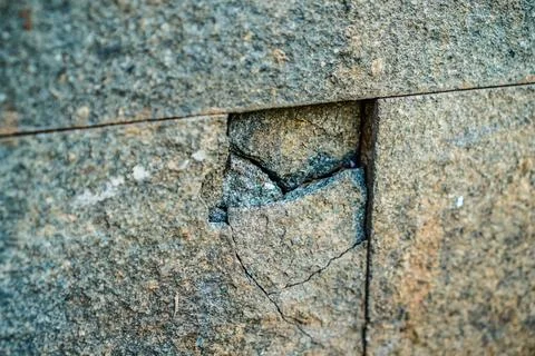 Cracked wall Stock Photos