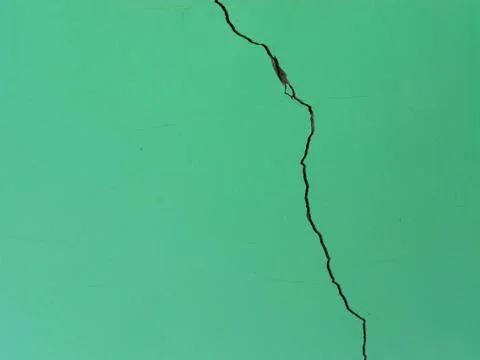 Cracked wall texture Stock Photos