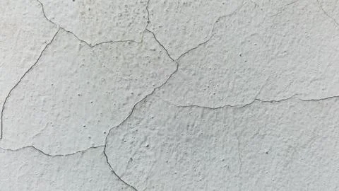 Cracked White Wall Texture Stock Photos