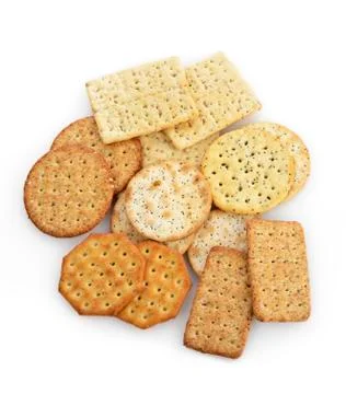 Cracker assortment Stock Photos