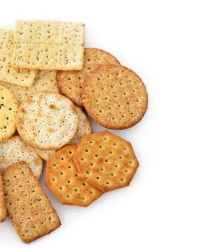 Cracker assortment Stock Photos