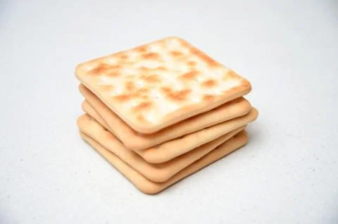 Cracker biscuits Stock Photos
