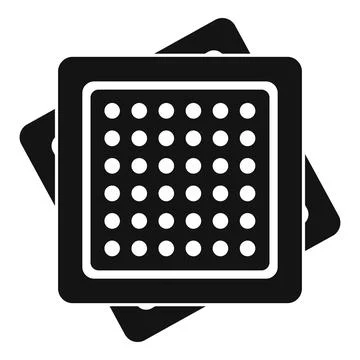 Cracker icon, simple style Stock Illustration