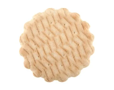 Cracker isolated on white background Stock Photos