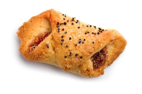 Cracker with jam Stock Photos