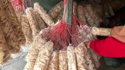 Cracker shop Video stock 269539882