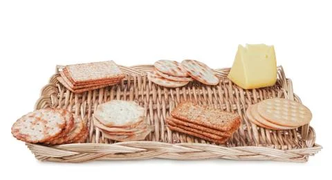 Crackers and cheese Photos