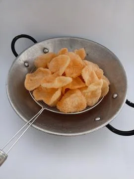 Crackers, Sago crackers Stock Photos