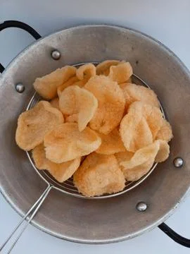 Crackers, Sago crackers Stock Photos