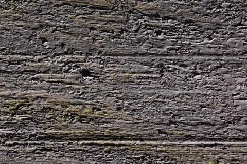 Cracking and peeling paint on a wall Stock Photos