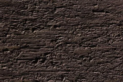 Cracking and peeling paint on a wall Foto stock