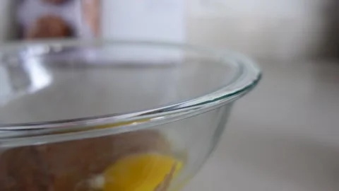 Cracking An Egg Stock Footage 147833789