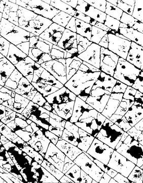 Cracking grunge Illustrazione stock