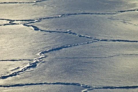 Cracking ice Stock Photos