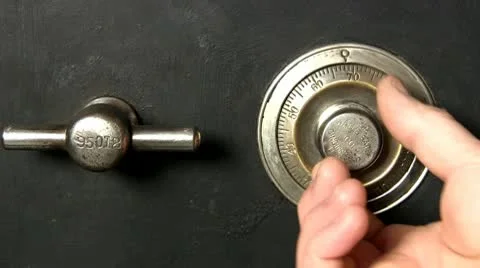 Cracking the safe Video stock 10774241