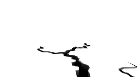 Cracking of surface Stock Footage 90520059