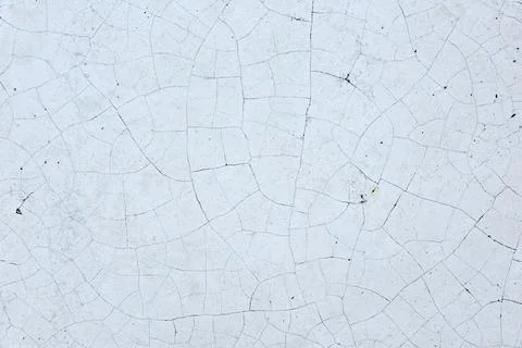 Crackled white material with multiple irregular shapes Stock Photos