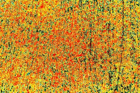 Cracks and furrows on flat stone, roughly processed stone surface, changed .. Stockfoto's