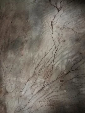 Cracks in the cement wall 库存照片