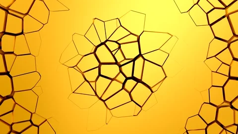 Cracks Form A Wave Video stock 287754121