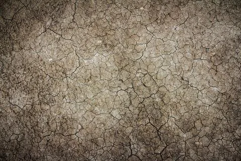 Cracks on the ground Stock Photos