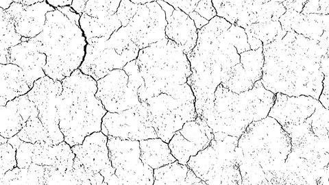 Cracks overlay texture 스톡 일러스트