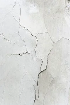 Cracks In Plaster - Grunge Texture Stock Photos