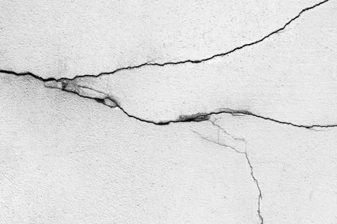 Cracks on the wall Stock Photos