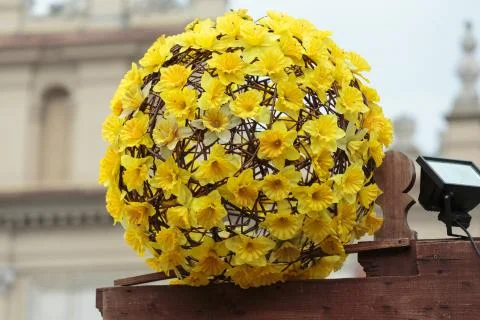 Cracow - Easter on the Main Square Stock Photos