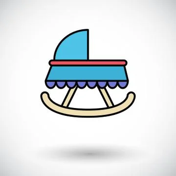 Cradle Stock Illustration