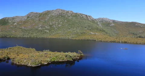 Cradle Mountain-Lake St Clair National Park at early morning, Tasmania Australia Stock Footage 161523897