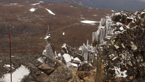 Cradle Mountain Summit Hike Stock Footage 71694134