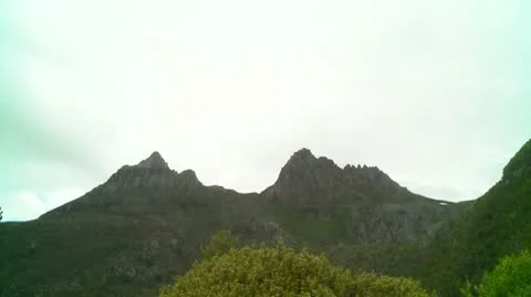 Cradle Mountain Time Lapse Stockbeeldmateriaal 10563204