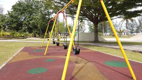 Cradle playground Stock-Footage 101161140