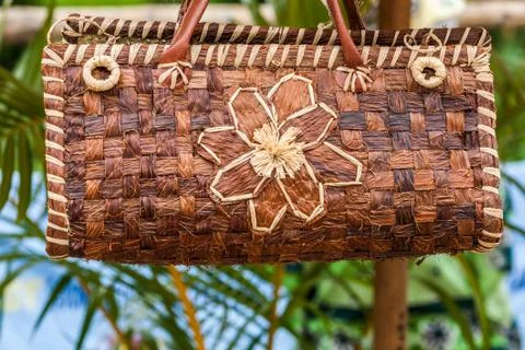 Craft basket Stock Photos