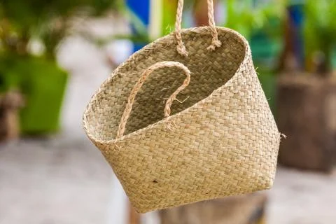 Craft basket Stock Photos