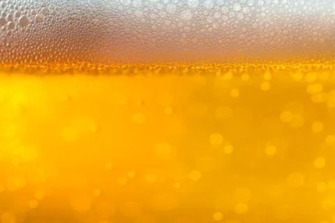 Craft Beer bubbles background texture Stock Photos