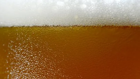Craft Beer bubbles background texture Stock Photos