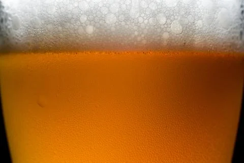 Craft Beer bubbles background texture Stock Photos