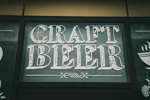 Craft Beer Foto stock