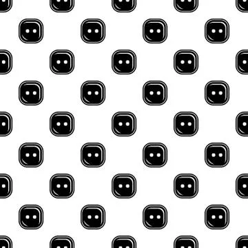 Craft button pattern vector seamless 스톡 일러스트