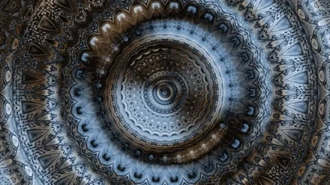 Craft a Custom Meditation Using Kaleidoscope Visuals Stock Footage 289418649