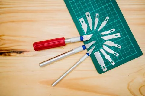 Craft Knife, cutter Stock Photos
