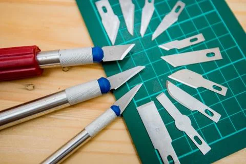 Craft Knife, cutter Stock Photos