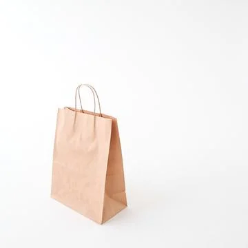 The craft package is on a white background. Space for text and logo. The co.. Stock Photos