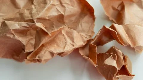 A craft paper background, adding warmth and texture to your designs. Stock Photos