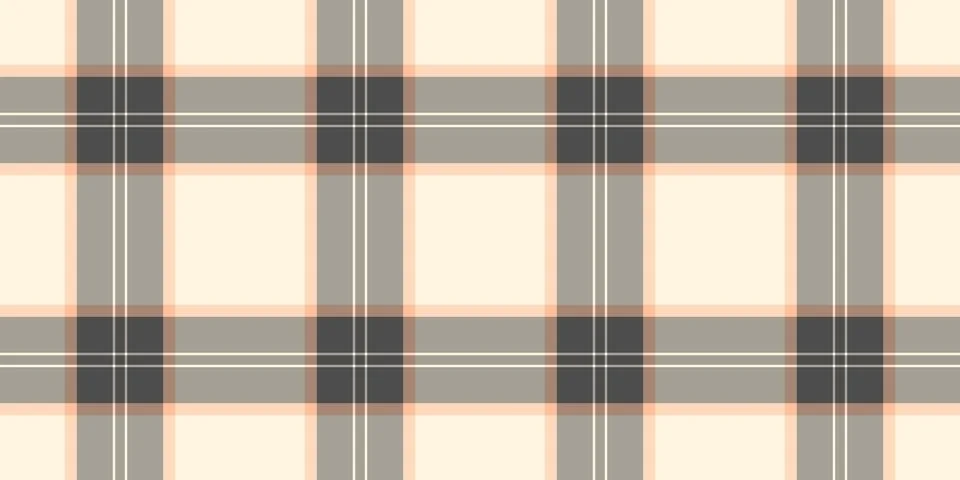 Craft pattern seamless check, throw plaid vector fabric. Scratched textile .. Stock Illustration