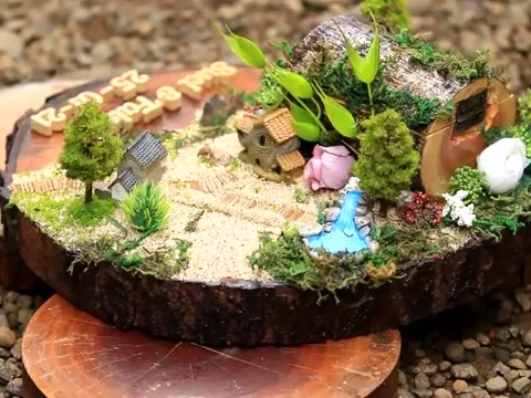 Craft ring box rustic Stock Footage 149633942
