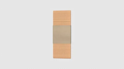 Craft Stick Rotating on a Transparent Background. Seamless Loop. 4K 스톡 동영상 309417500