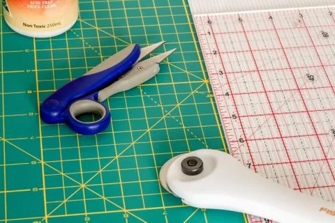 Craft Table Stockfoto's